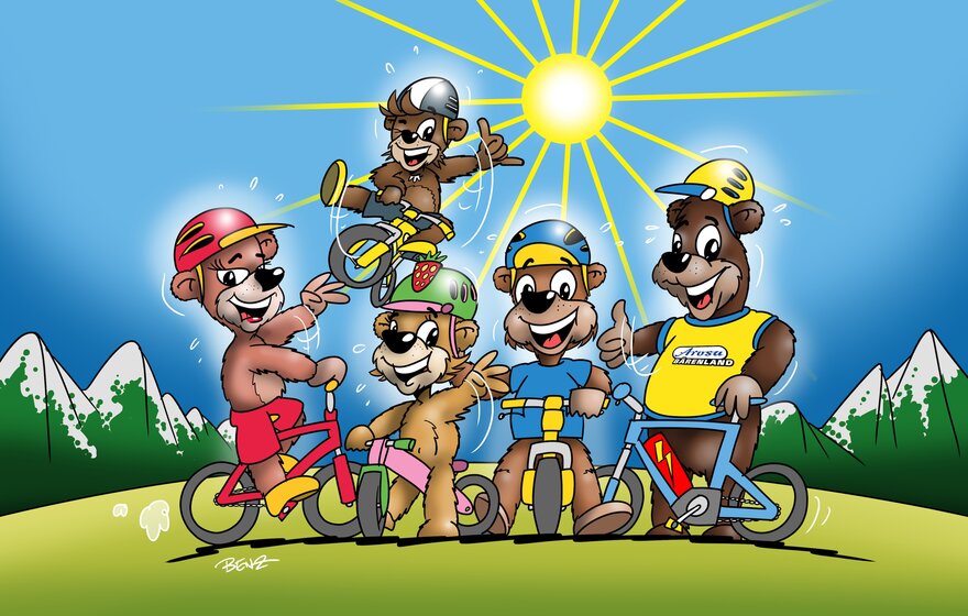 baeren-bikebande.jpg | © Ski- und Snowboardschule Arosa